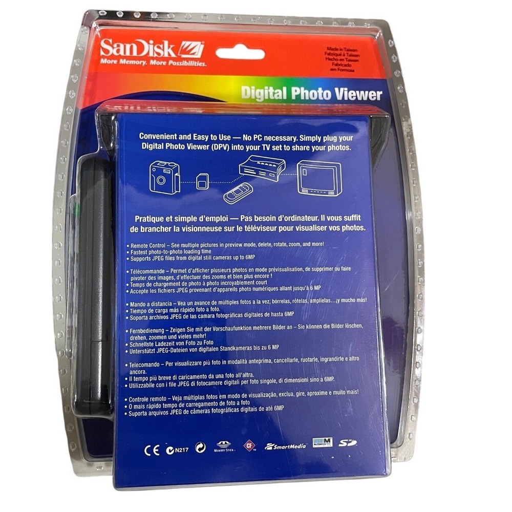 San disk New In Box Digital Photo Viewer - Picture 2 of 3